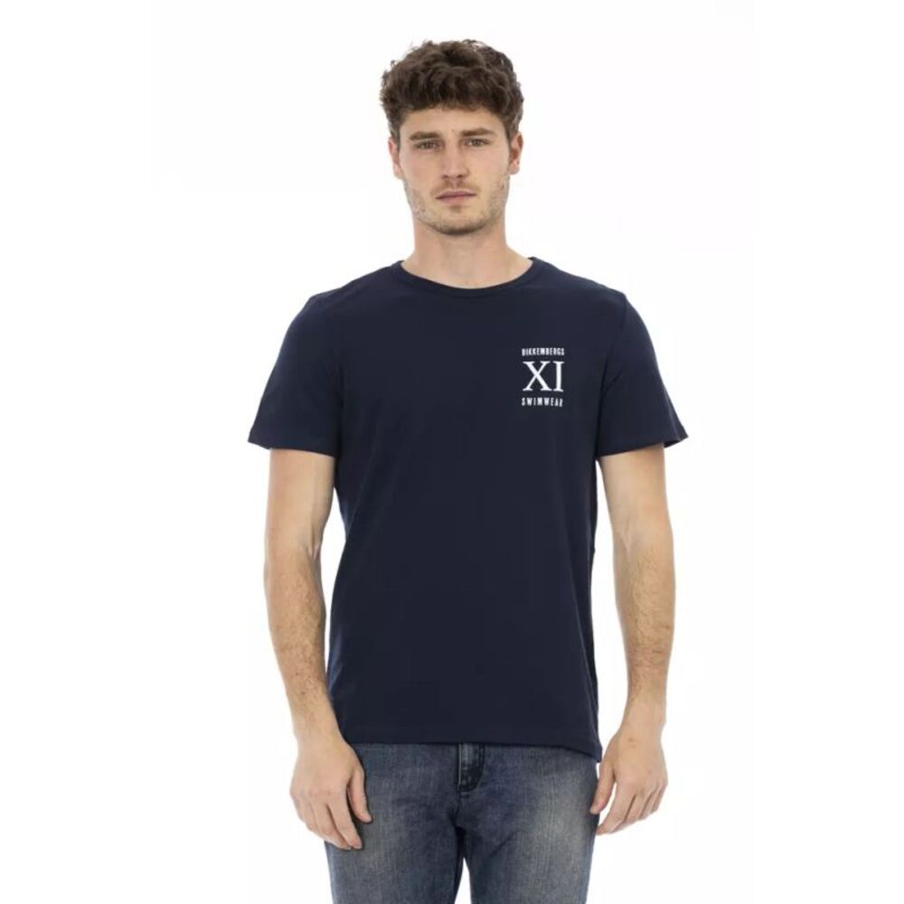 Bikkembergs Black Cotton Men Men's T-Shirt